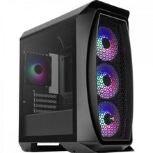 Carregar imagem no visualizador da galeria, Gabinete Gamer Aerocool Aero One Mini Frost Preto RGB Lateral Vidro
