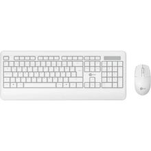 Carregar imagem no visualizador da galeria, Kit Teclado e Mouse Sem Fio Lecoo KW202 Branco
