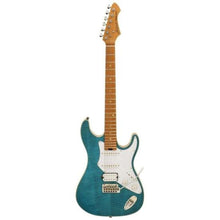 Carregar imagem no visualizador da galeria, Guitarra Aria Pro II 714-MK2 Fullerton Turquoise Blue

