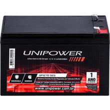 Carregar imagem no visualizador da galeria, Bateria Estacionária Selada 12V 6,4Ah VRLA UP1270SEG Unipower
