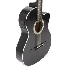 Carregar imagem no visualizador da galeria, Violão Giannini SF14 CEQ Eletroacústico Aço Preto
