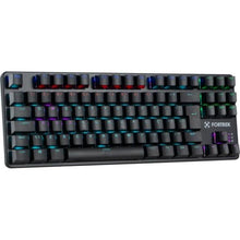 Carregar imagem no visualizador da galeria, Teclado Gamer Mecânico Fortrek Black Hawk Compact Rainbow
