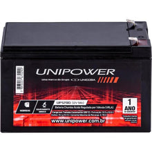 Carregar imagem no visualizador da galeria, Bateria Estacionária Selada 12V 9Ah VRLA UP1290 Unipower
