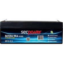 Carregar imagem no visualizador da galeria, Bateria Selada 12V 2,3Ah SP12-2,3 SecPower
