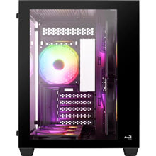 Carregar imagem no visualizador da galeria, Gabinete Gamer Aerocool Dryft Preto Com 6 fans ARGB Lateral Vidro
