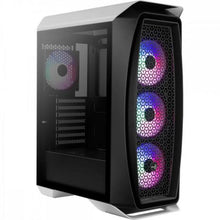 Carregar imagem no visualizador da galeria, Gabinete Gamer Aerocool Aero One Frost Branco RGB Lateral Vidro
