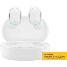 Carregar imagem no visualizador da galeria, Fone De Ouvido Bright Max Sound Bluetooth Branco
