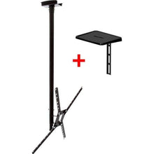 Carregar imagem no visualizador da galeria, Suporte de Teto Para TV 10"-55" SBRP150 Preto Brasforma
