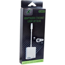 Carregar imagem no visualizador da galeria, Adaptador Ethernet Lightning RJ45 Flex Branco
