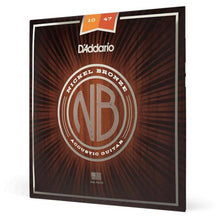 Carregar imagem no visualizador da galeria, Encordoamento Violão Aço .010-.047 Nickel Bronze NB1047 D Addario
