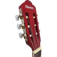 Carregar imagem no visualizador da galeria, Violão Acústico Infantil De Nylon Para Destros Com Tensor Tcg 360 Vermelho Thomaz
