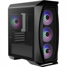 Carregar imagem no visualizador da galeria, Gabinete Gamer Aerocool Aero One Mini Frost Preto RGB Lateral Vidro
