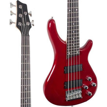 Carregar imagem no visualizador da galeria, Contrabaixo Giannini GB-205A Sonic-X Elétrico Metallic Red
