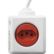 Carregar imagem no visualizador da galeria, Adaptador Benjamim Múltiplo Powercube PWC-X5/3M Bivolt ELG
