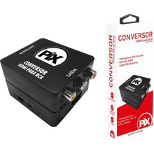 Carregar imagem no visualizador da galeria, Conversor HDMI Para RCA Preto Pix
