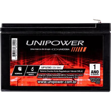 Carregar imagem no visualizador da galeria, Bateria Estacionária Selada 12V 9Ah VRLA UP1290 Unipower
