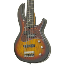 Carregar imagem no visualizador da galeria, Contrabaixo Aria Pro II 313-MK2/5 Detroit 5 Cordas Open-Pore Sunburst
