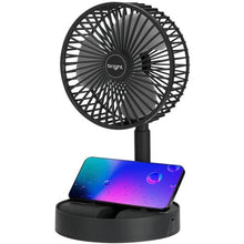 Carregar imagem no visualizador da galeria, Ventilador Portátil Recarregável Bright VN003 Preto

