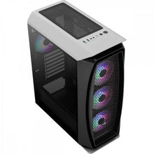 Carregar imagem no visualizador da galeria, Gabinete Gamer Aerocool Aero One Frost Branco RGB Lateral Vidro
