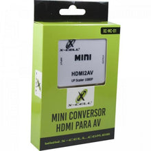 Carregar imagem no visualizador da galeria, Mini Conversor HDMI x AV XC-MC-01 Branco Flex
