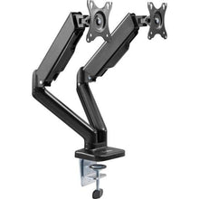 Carregar imagem no visualizador da galeria, Suporte Articulado Para Dois Monitores com Pistão a Gás Fortrek FK 441S 17"-32"
