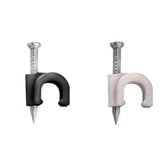 Fixa Cabo 7mm Para Rg59 Branco