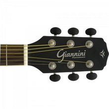 Carregar imagem no visualizador da galeria, Violão Giannini GF1D CEQ Eletroacústico Aço Preto
