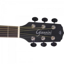 Carregar imagem no visualizador da galeria, Violão Giannini GF1D CEQ Eletroacústico Aço Brown Red Burst Burst
