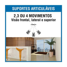 Carregar imagem no visualizador da galeria, Suporte Articulado Para Tv 23-70" SBRP2440 Brasforma
