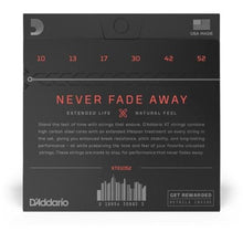 Carregar imagem no visualizador da galeria, Encordoamento Guitarra Revestido Hibrido .010-.052 XT Nickel XTE1052 D Addario
