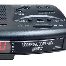 Carregar imagem no visualizador da galeria, Rádio Relógio Digital Motobras RM-RRD22
