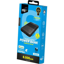 Carregar imagem no visualizador da galeria, Bateria Portátil Power Bank 6500mAh PB65 ELG
