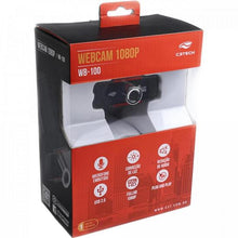 Carregar imagem no visualizador da galeria, Webcam C3Tech WB-100BK Full HD 1080P Preto
