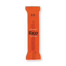 Carregar imagem no visualizador da galeria, Palheta Clarineta Bb 2.5 (Unidade) D Addario Rico 50/RCA0125
