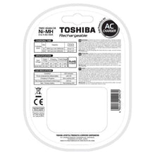 Carregar imagem no visualizador da galeria, Carregador de Pilhas TNHC-6GAE4 CB (C/4 Pilhas AA 2600mAh) Toshiba
