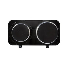 Carregar imagem no visualizador da galeria, Fogão Elétrico De Mesa Agratto FMP-01 2 Pratos Preto 127v
