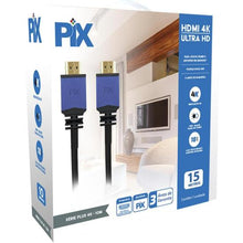 Carregar imagem no visualizador da galeria, Cabo HDMI 2.0 4k 19 Pinos Com Filtro 15m Pix
