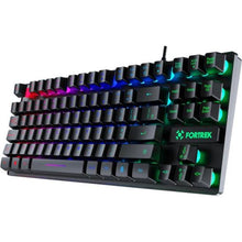 Carregar imagem no visualizador da galeria, Teclado Gamer Fortrek Fearless 80 TKL Preto
