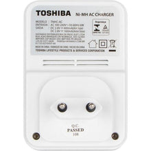 Carregar imagem no visualizador da galeria, Carregador de Pilhas TNHC-6GAE4 CB (C/4 Pilhas AA 2600mAh) Toshiba
