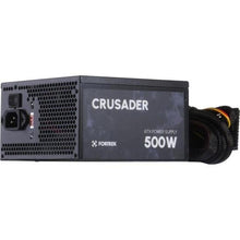 Carregar imagem no visualizador da galeria, Fonte Gamer ATX Fortrek Crusader 500W Preta
