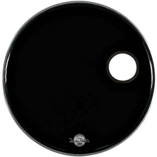 Carregar imagem no visualizador da galeria, Pele 22" frontal com furo Dudu Portes - preta  -  Luen

