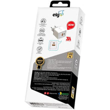 Carregar imagem no visualizador da galeria, Carregador 2 USB 3A + 1 PD W35GAN ELG
