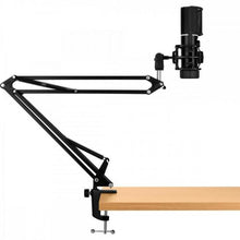 Carregar imagem no visualizador da galeria, Microfone Gamer Streamplify Mic Armcom braço Flexível Preto RGB
