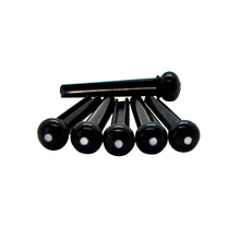 Carregar imagem no visualizador da galeria, Pino Para Cavalete De Violão Aço Csp1 - Preto 6 Unidades
