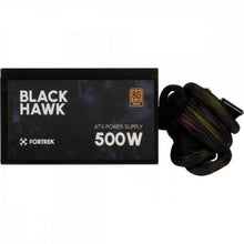 Carregar imagem no visualizador da galeria, Fonte Gamer ATX Fortrek Black Hawk 500W 80 Plus Bronze PFC Ativo
