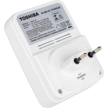 Carregar imagem no visualizador da galeria, Carregador de Pilhas TNHC-6GAE4 CB (C/4 Pilhas AA 2600mAh) Toshiba
