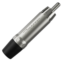Carregar imagem no visualizador da galeria, Conector Plug Rca Macho Wc 1212 Bk  Wireconex 10unidades

