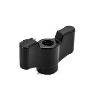 Carregar imagem no visualizador da galeria, BORBOLETA 8mm FEMEA - MORCEGO PRETA (2 UND) - TORELLI

