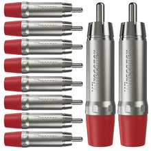 Carregar imagem no visualizador da galeria, Conector Rca Macho Wc 1212 Rd Wireconex 10 Unidades
