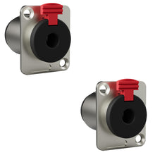 Carregar imagem no visualizador da galeria, Conector 1/4 Fêmea Painel Trs Wc 195 Wireconex 02 Unidades
